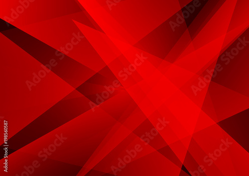Red color geometric abstract background modern design, Vector Illustration for your business