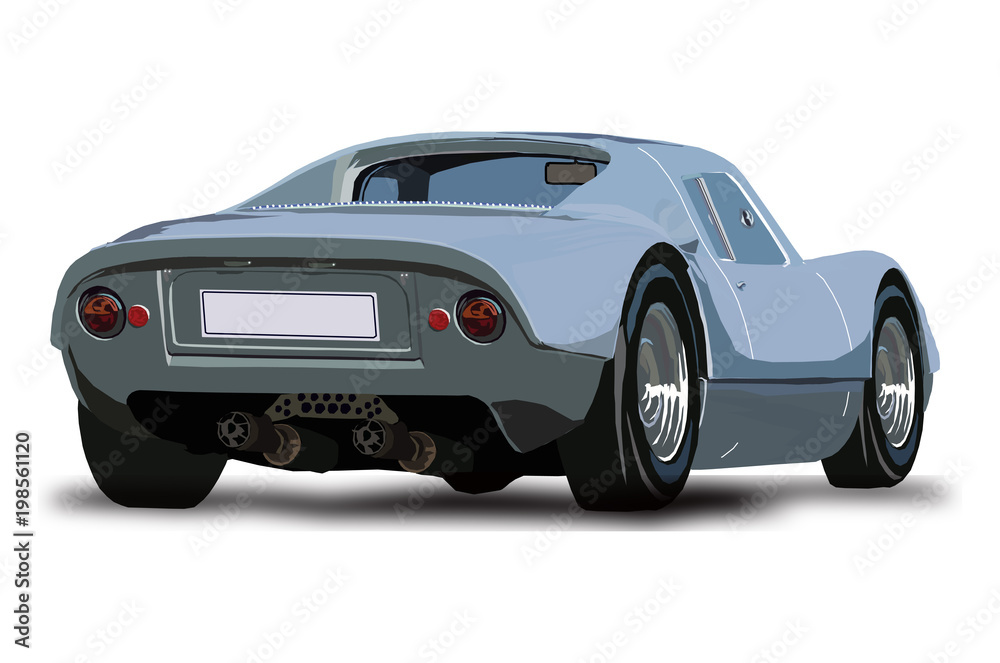 スポーツカー イラスト Stock Illustration Adobe Stock