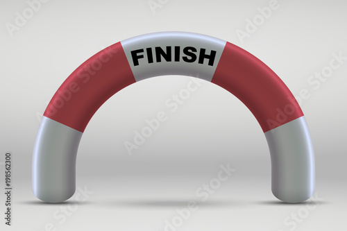 3D Inflatable finish line arch