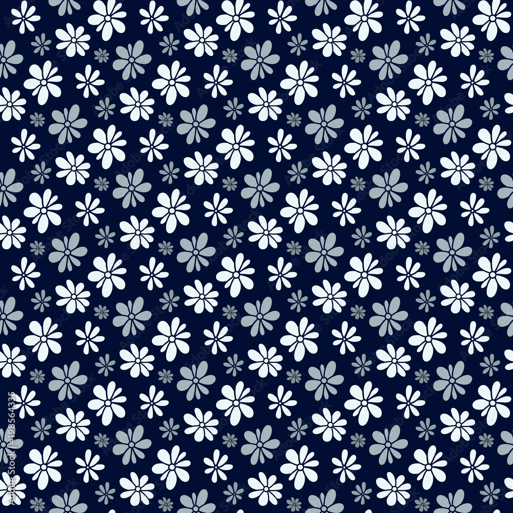 Seamless floral pattern. Seamless floral pattern.