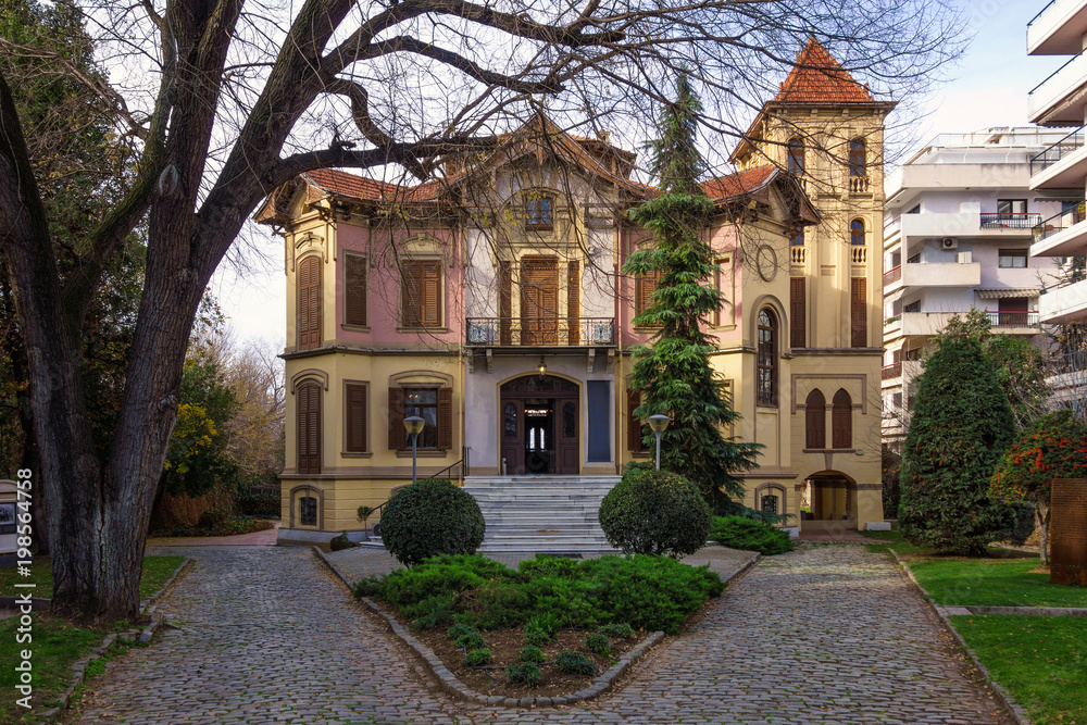 Great old mansion in Thessaloniki, Greece