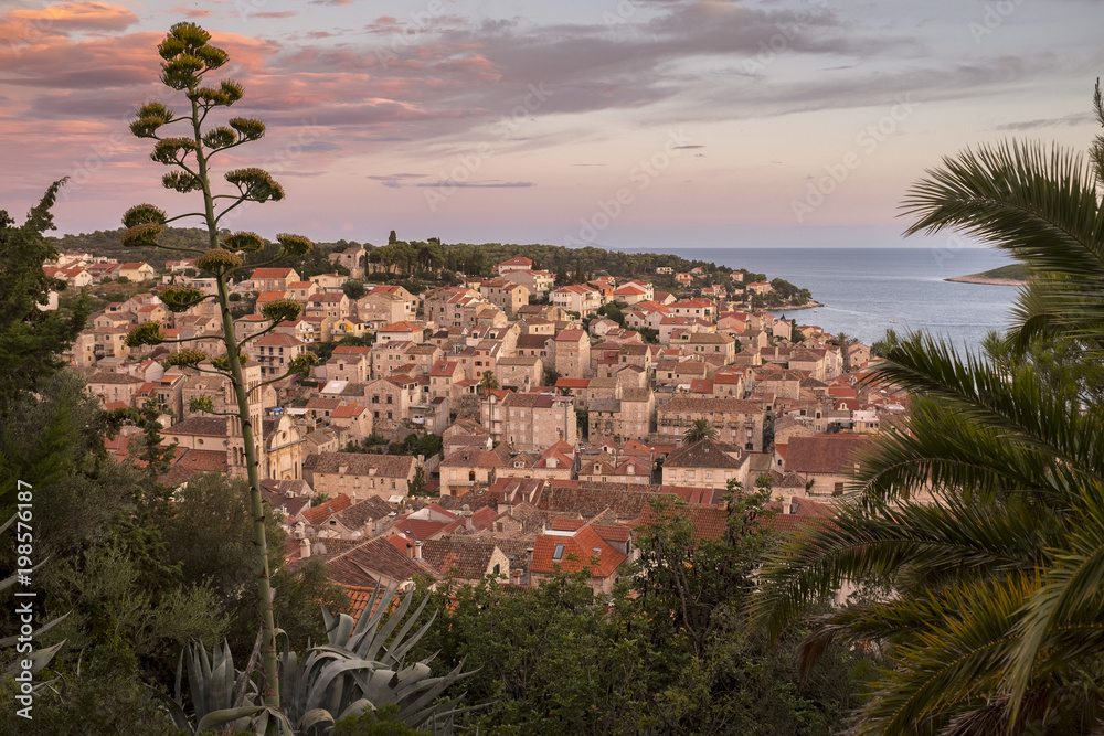 Mediterranean town by the ocean Mediterranean town by the ocean
