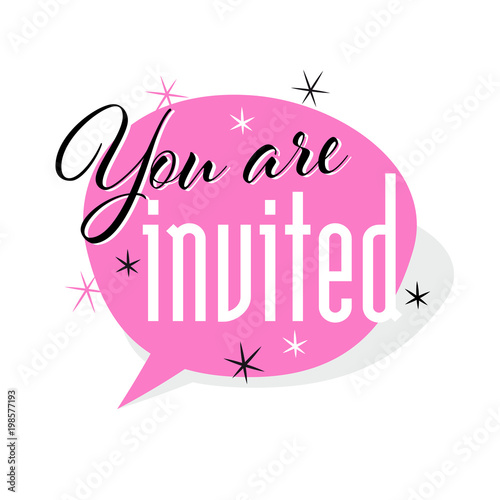 You are invited