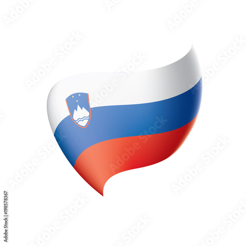Free Download Slovenia flag, vector illustration - GFXLoad