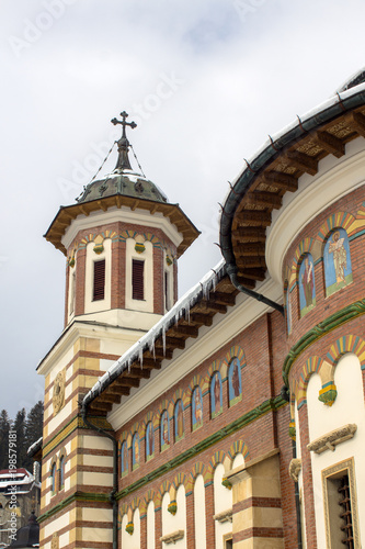 Orthodox Church in Sinaia, Romania. Details.