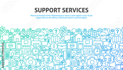 Support Services Concept