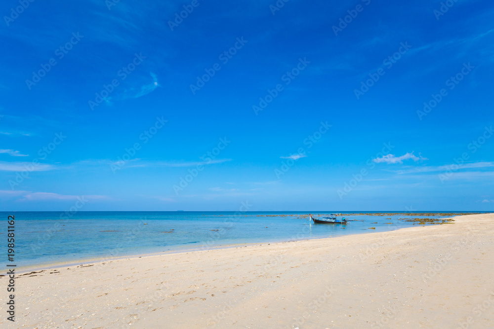 Landscape of Koh Lanta Klong Khong beach