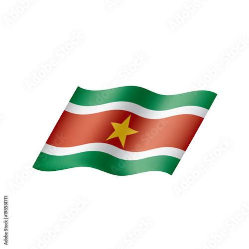 Free Download Suriname flag, vector illustration - GFXLoad