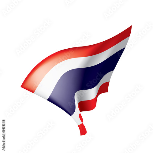 Thailand flag, vector illustration Free Download Thailand flag, vector illustration - GFXLoad