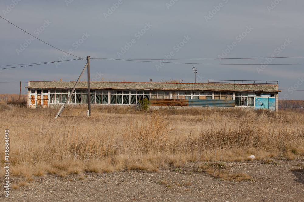 Заброшенная деревня Муслюмово в Челябинской области