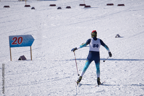 Obraz na płótnie World ski Championships among the Nordic countries