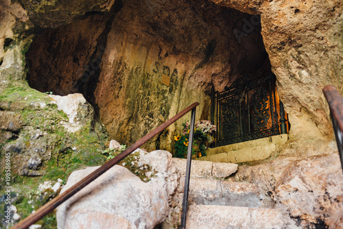 Entrance to  hermitage of San Domenico photo