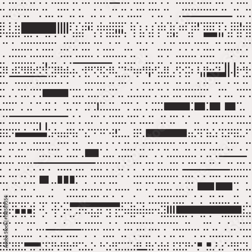 Abstract Seamless Punch Card Background