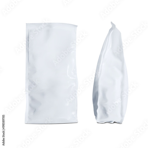 Foil Paper Folded Package For Coffee, Sugar, Pepper, Spices, Flour