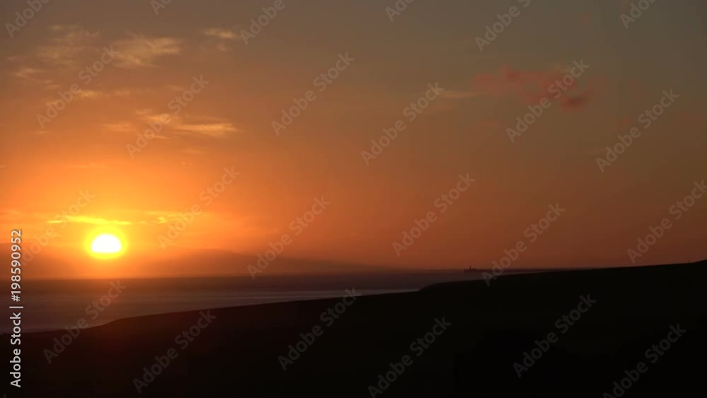 Leuchtturm von Punta de Jandia, Fuerteventura, Sonnenuntergang, Abendstimmung, 4K Leuchtturm von Punta de Jandia, Fuerteventura, Sonnenuntergang, Abendstimmung, 4K