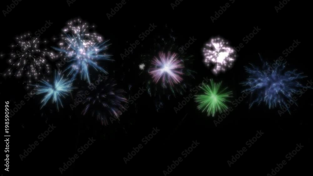 Fireworks. Alpha channel included. Fireworks. Alpha channel included.
