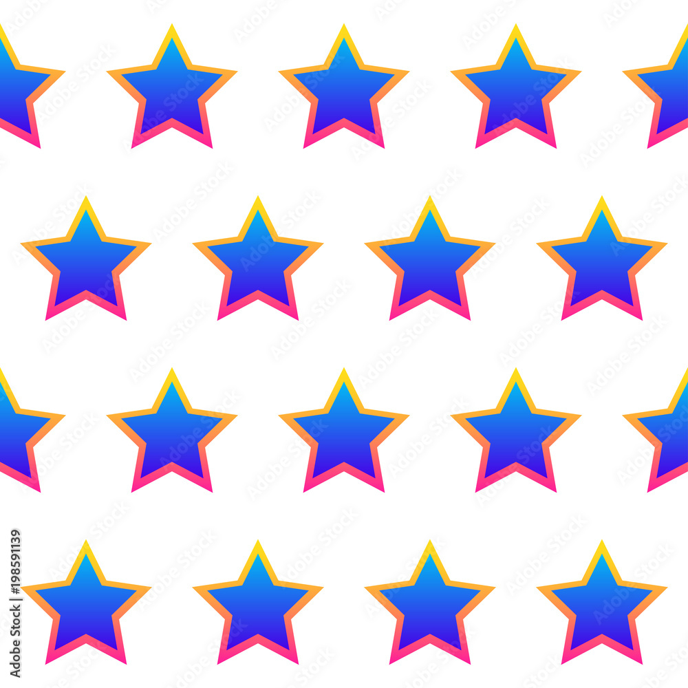 Obraz premium Abstract seamless pattern background. Modern futuristic illustration for design card, party invitation, wallpaper, holiday wrapping paper, fabric, bag print, t shirt, workshop advertising etc.