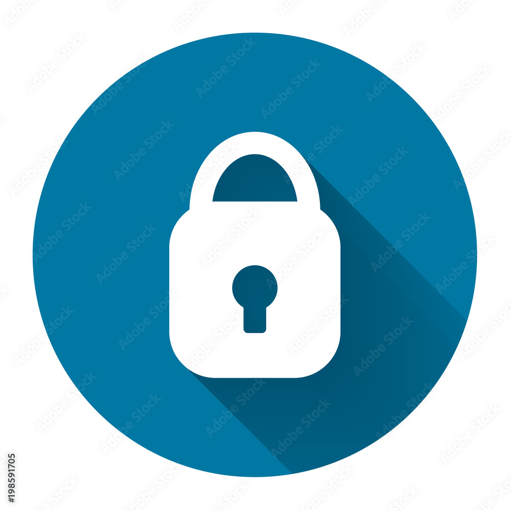 Magnifying glass icon flat In the circle beautiful,Simple design style.vector illustration Magnifying glass icon flat In the circle beautiful,Simple design style.vector illustration