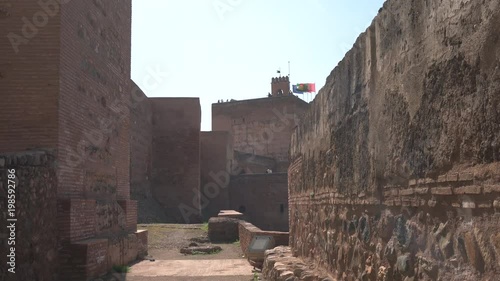 Torre de la Vela seen from Alcazaba's ruins photo