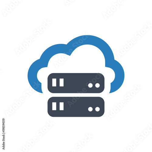 Cloud Server Icon