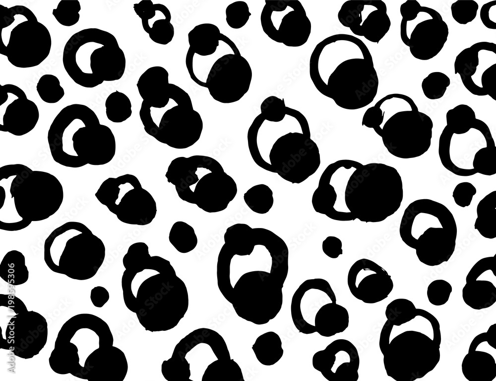 Fototapeta premium Brush stroke pattern. Watercolor.