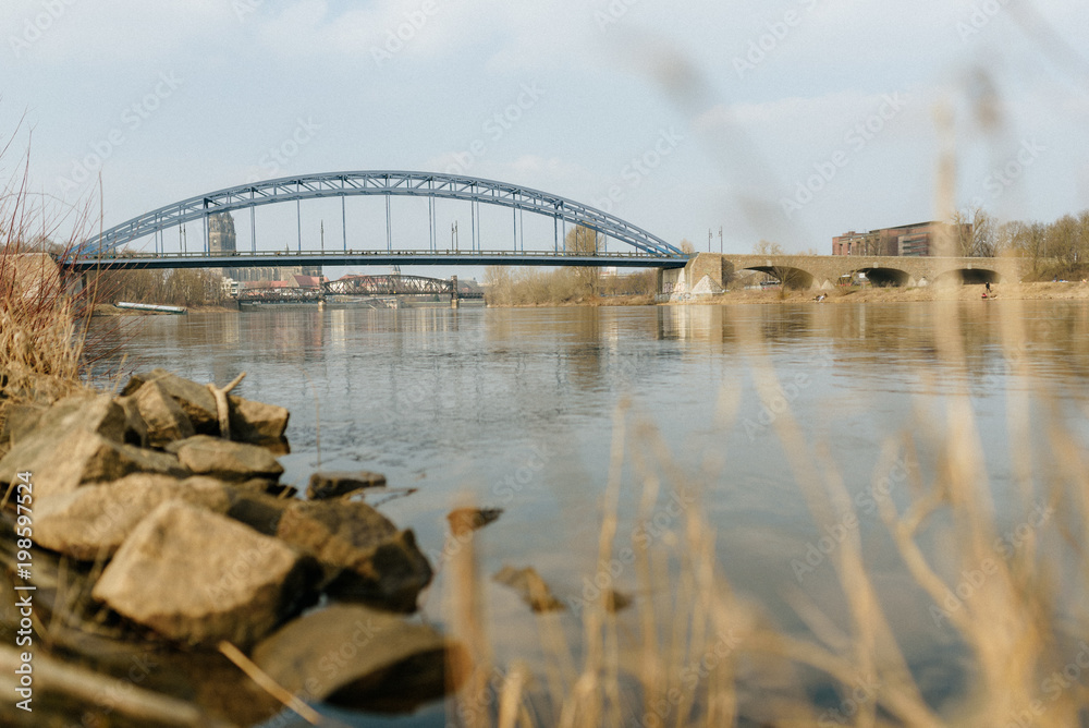 Obraz premium Flusslandschaft