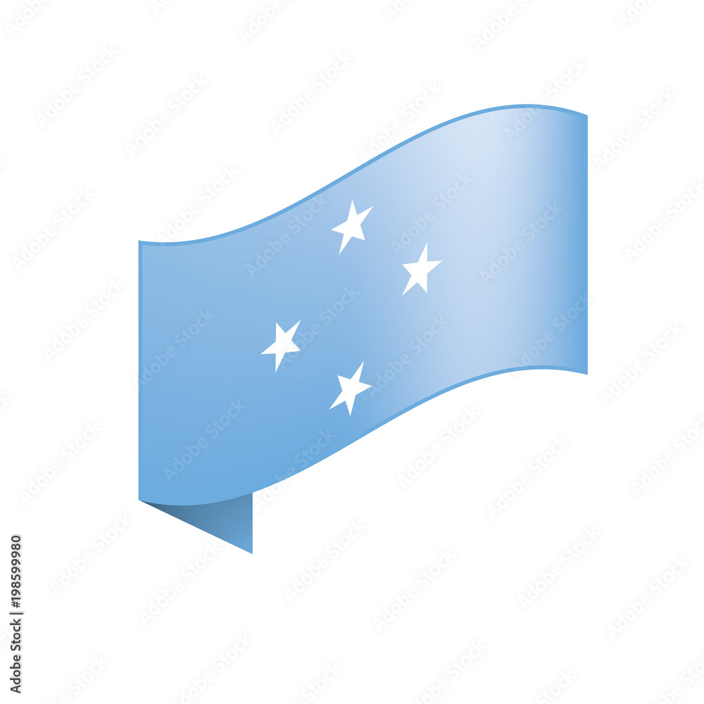 Federated States Micronesia flag Federated States Micronesia flag
