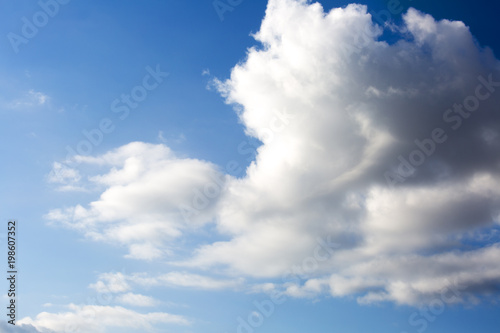 Fototapeta Naklejka Na Ścianę i Meble -  Sky background with clouds . Sky with clouds