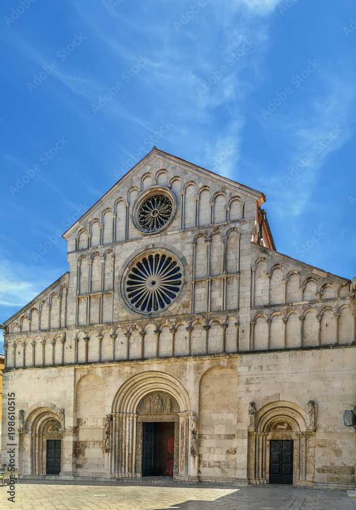 Obraz premium Zadar Cathedral, Croatia