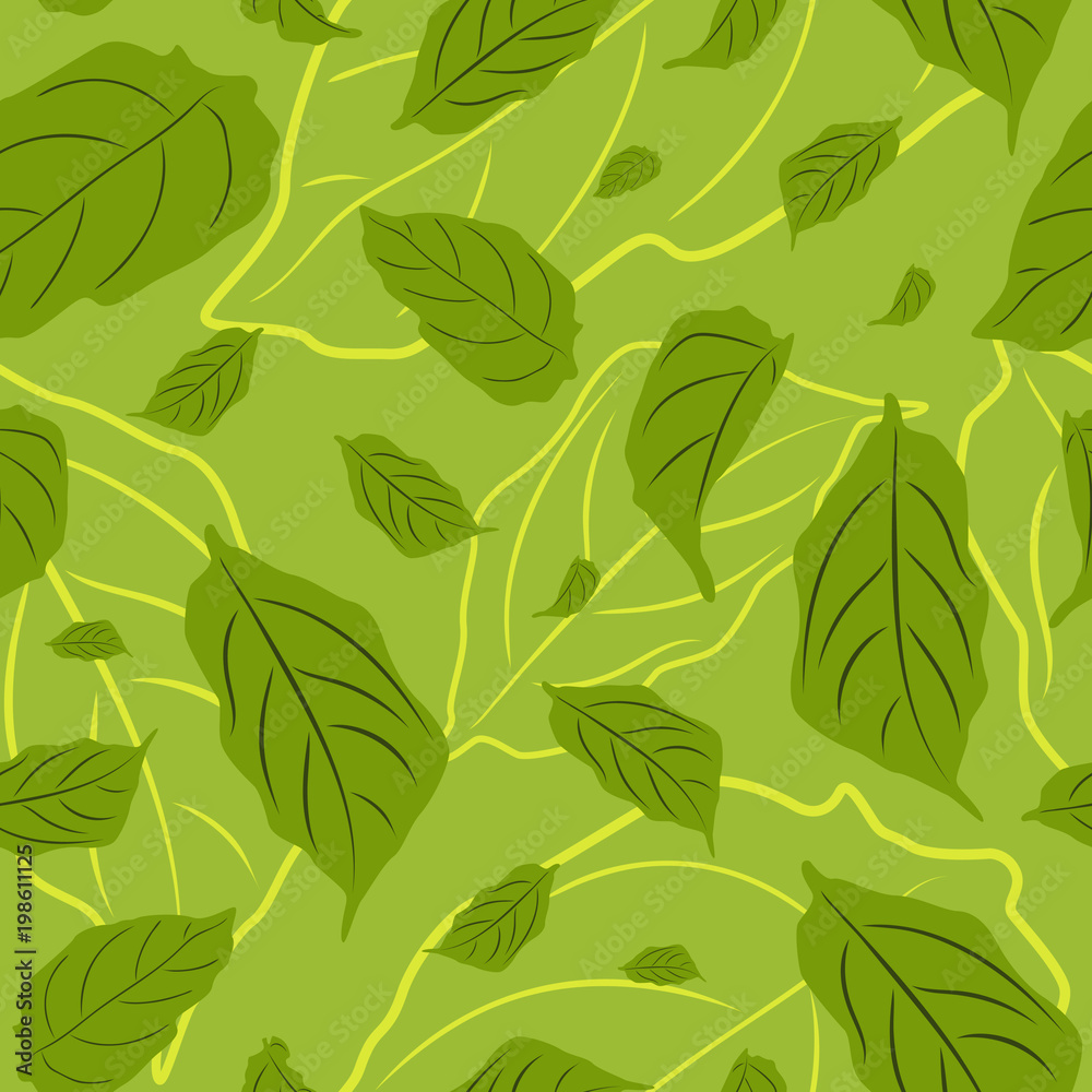 Leaf Random Pattern Seamless Leaf Random Pattern Seamless