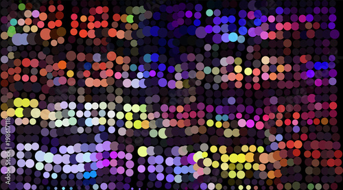 rainbow vector color dot abstract background