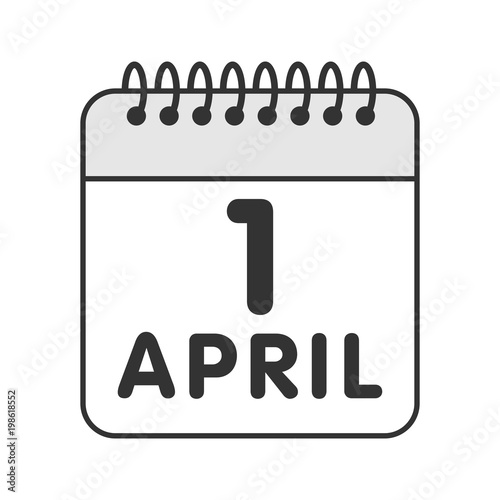 april fool's day ilustration vector