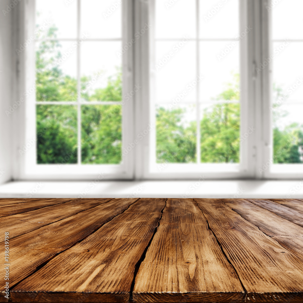 table background and window space 