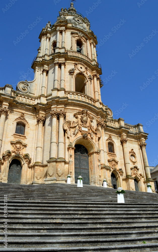Duomo of San Giorgio, Modica, Ragusa, Sicily, Italy, Baroque