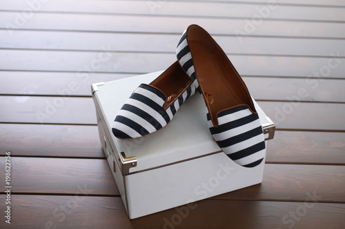 Canvas Print Zapato confortable femenino