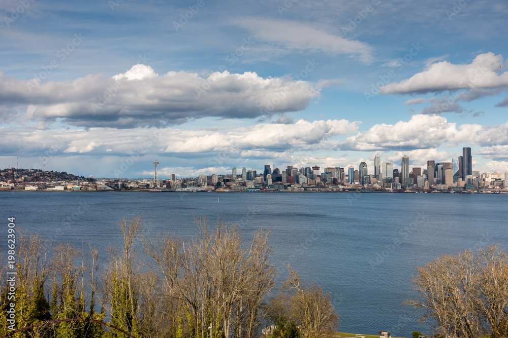 Seattle And Clouds 2
