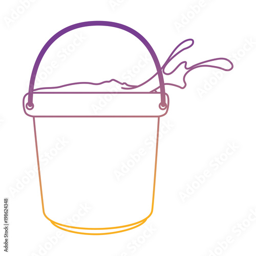color powder in bucket plastic holy celebration