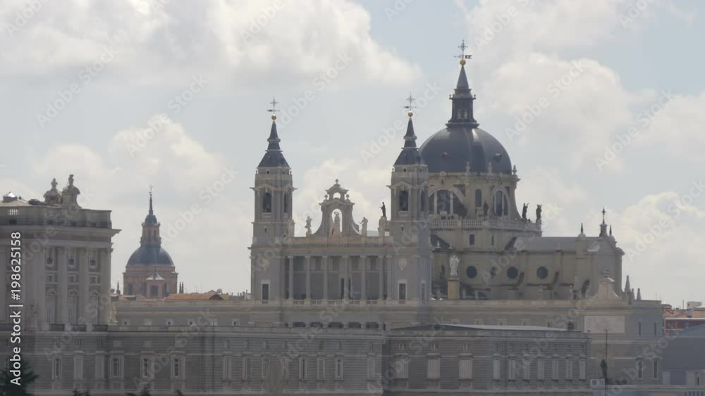 Domes and towers of Madrid Cathedral Domes and towers of Madrid Cathedral