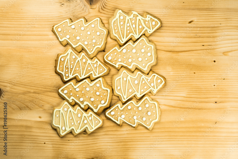 Homemade ginger cookies for Christmas and holidays Homemade ginger cookies for Christmas and holidays