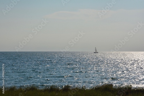 Sailboat on the sea © Sarah