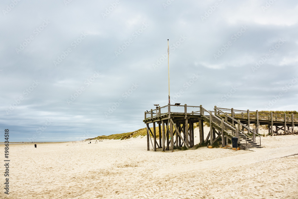 Landschaft am Strand auf der Insel Amrum Landschaft am Strand auf der Insel Amrum