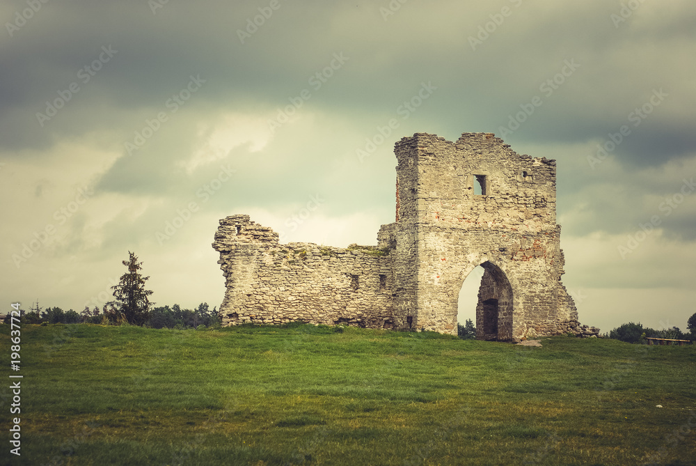 old castle wall wallpapers
