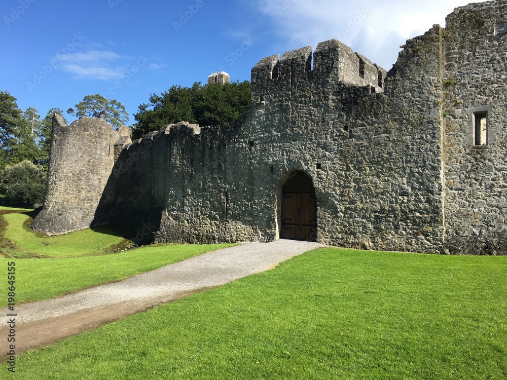 Irish Castle Entrance