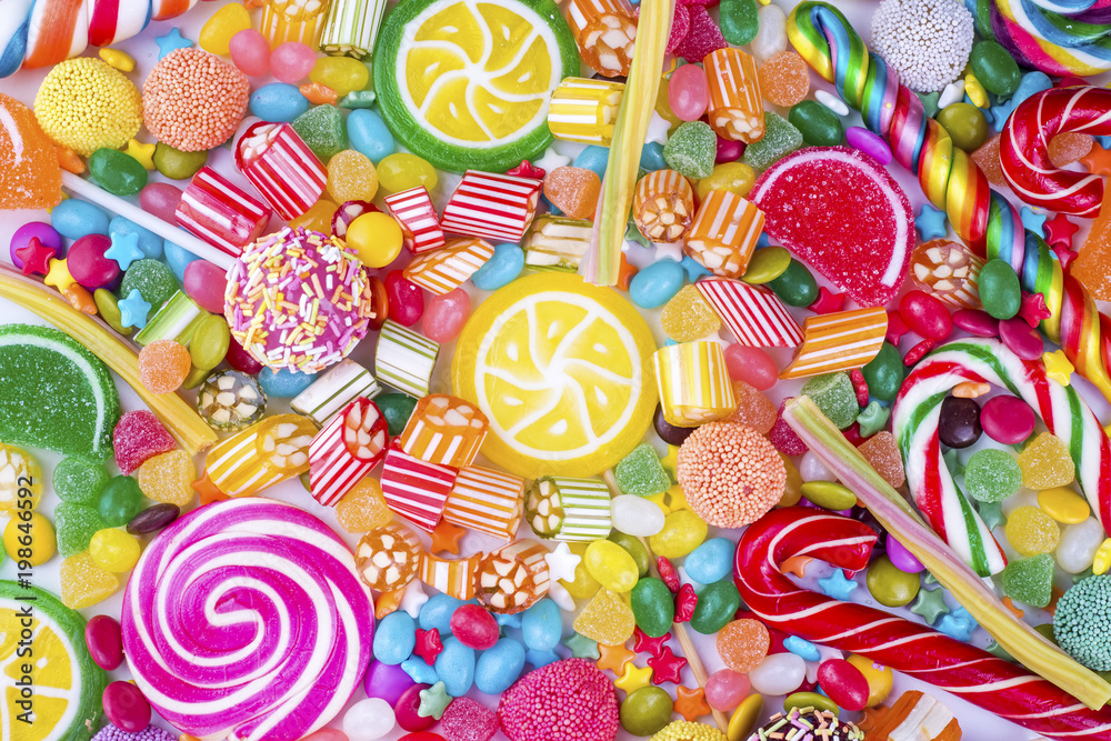 Colorful candies Colorful candies