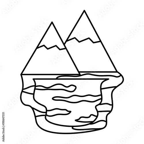 mountains lake nature landscape