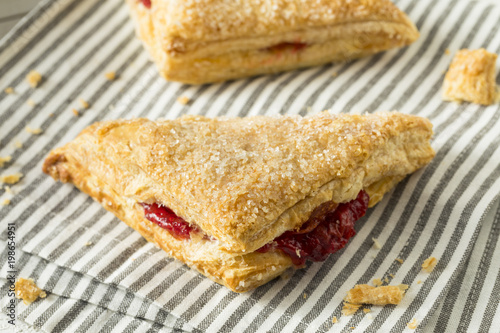 Homemade Cherry Turnover Pastries