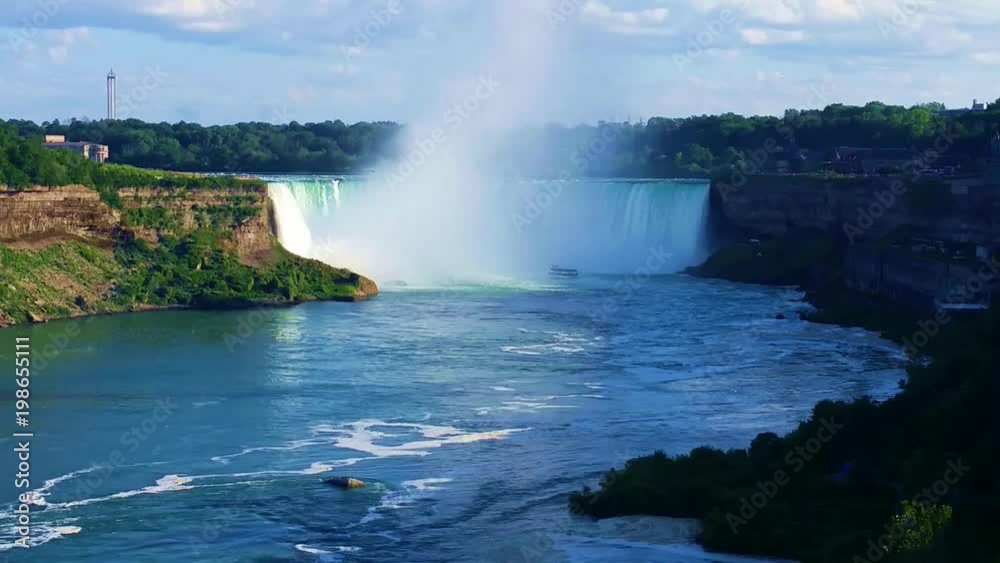 View of Horseshoe Falls, Niagara Falls, Ontario, Canada View of Horseshoe Falls, Niagara Falls, Ontario, Canada