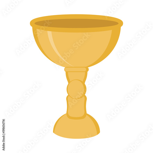 Jewish golden wine cup icon