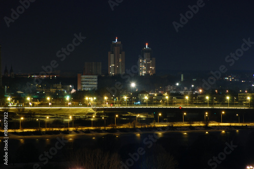 Panoramic view of Riga city  the capital of Latvia