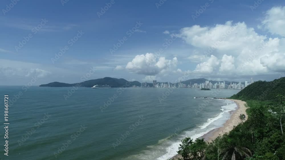 Approach to Camboriu Bay, Brazil Approach to Camboriu Bay, Brazil